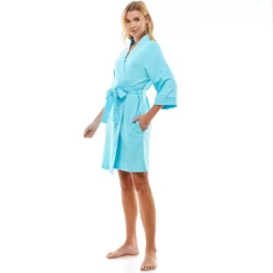 Women's Croft & Barrow® Waffle Texture Robe -Croft & Barrow Shop 2749414 ALT3