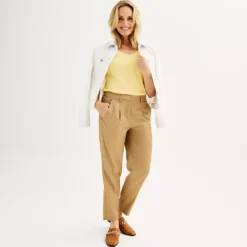 Women's Croft & Barrow® Essential V-Neck Tee -Croft & Barrow Shop 3482291 ALT3