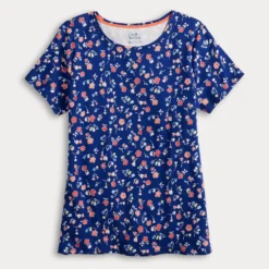 Women's Croft & Barrow® Essential Crewneck Tee -Croft & Barrow Shop 3500577 ALT2