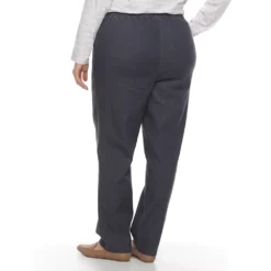 Plus Size Croft & Barrow® Pull-On Tapered-Leg Jeans -Croft & Barrow Shop 379623 ALT2