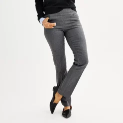 Women's Croft & Barrow® Effortless Stretch Pull-On Bootcut Pants
