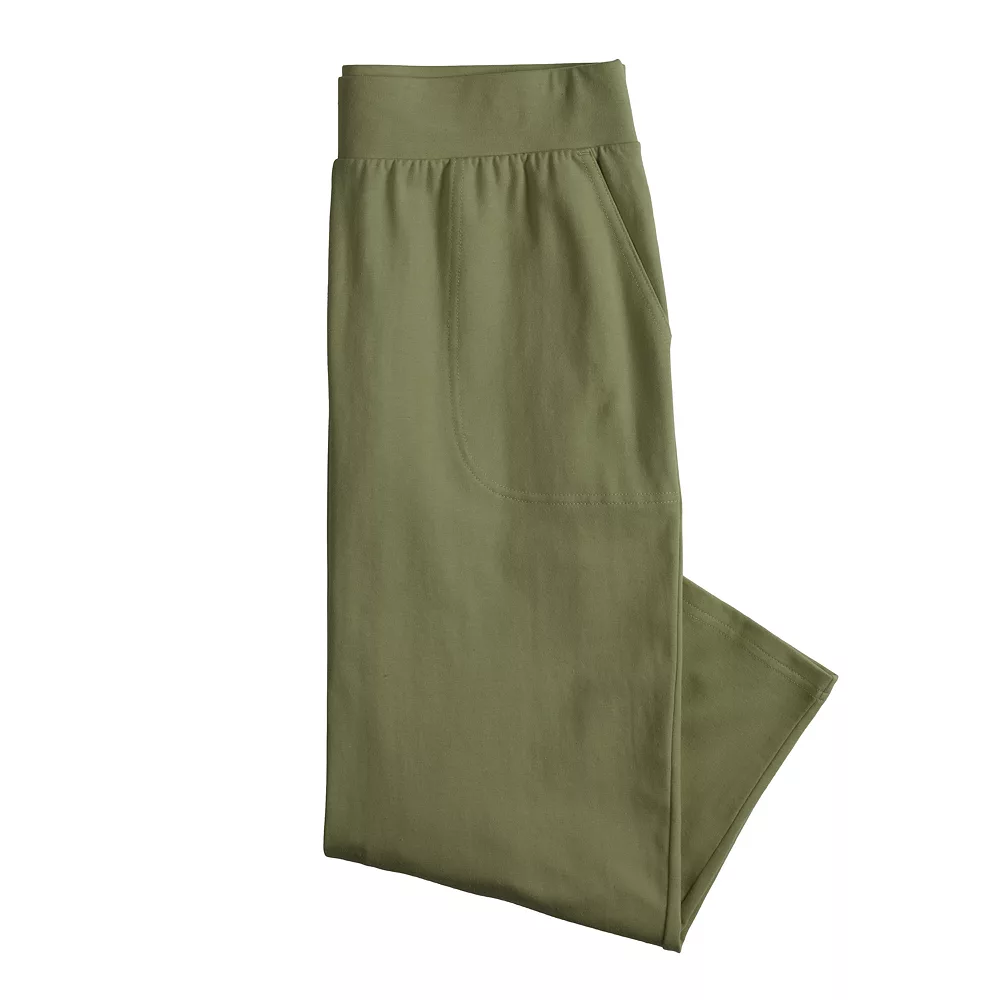Women's Croft & Barrow® Easy Pull-On Knit Capri Pants 3 Women's Croft & Barrow® Easy Pull-On Knit Capri Pants - Image 3