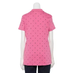 Women's Croft & Barrow® Essential Extra-Soft Polo Shirt -Croft & Barrow Shop 4582072 ALT