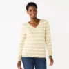 Women's Croft & Barrow® The Extra Soft V-Neck Sweater