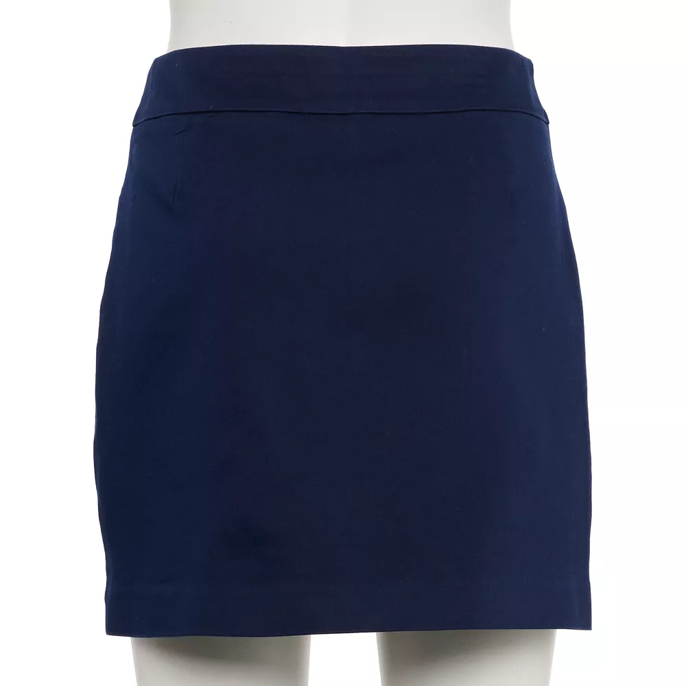 Petite Croft & Barrow® Effortless Stretch Skort 2 Petite Croft & Barrow® Effortless Stretch Skort - Image 2