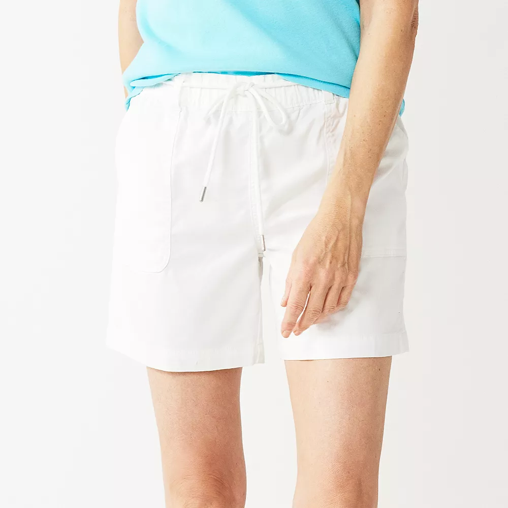 Women's Croft & Barrow® Pull-On Utility Shorts 1 Women's Croft & Barrow® Pull-On Utility Shorts