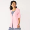 Women's Croft & Barrow® Elbow-Sleeve Cardigan