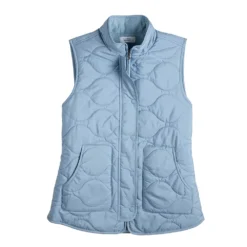 Women's Croft & Barrow® Quilted Vest -Croft & Barrow Shop 5634524 ALT5