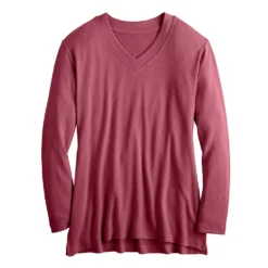 Women's Croft & Barrow® V-Neck Tunic Top -Croft & Barrow Shop 5666695 ALT5