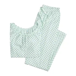 Women's Croft & Barrow® Short Sleeve Pajama Top & Pajama Pants Cotton Sleep Set -Croft & Barrow Shop 5708272 ALT5