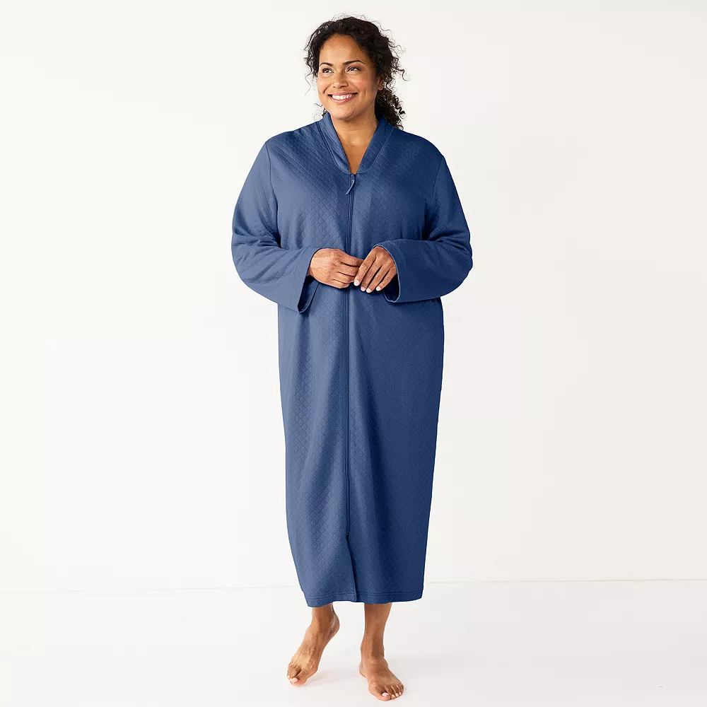 Plus Size Croft & Barrow® Quilted Sleep Lounger 1 Plus Size Croft & Barrow® Quilted Sleep Lounger
