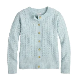 Women's Croft & Barrow® Crewneck Cardigan -Croft & Barrow Shop 5764857 ALT5