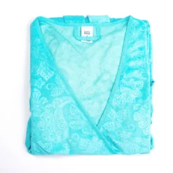 Plus Size Croft & Barrow® Short Sleeve Terry Wrap Robe -Croft & Barrow Shop 5796060 ALT3