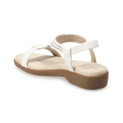 Croft & Barrow® Lorelai Women's Comfort Flat Strappy Sandals -Croft & Barrow Shop 5874597 ALT2