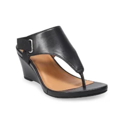 Croft & Barrow® Mandi Women's Thong Wedge Sandals