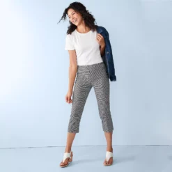 Women's Croft & Barrow® Essential Crewneck Tee -Croft & Barrow Shop 6265070 ALT3